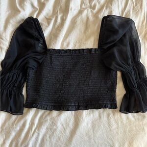 Urban Outfitters Cropped Dressy Top